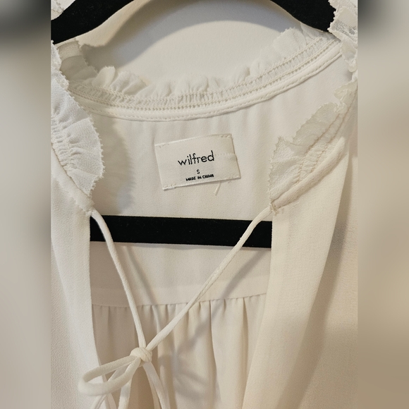 ARITZIA | Wilfred Midi Dress. Cream color. Sz S. - Picture 5 of 15